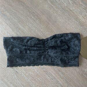 Aerie Charcoal Lace Bandeau